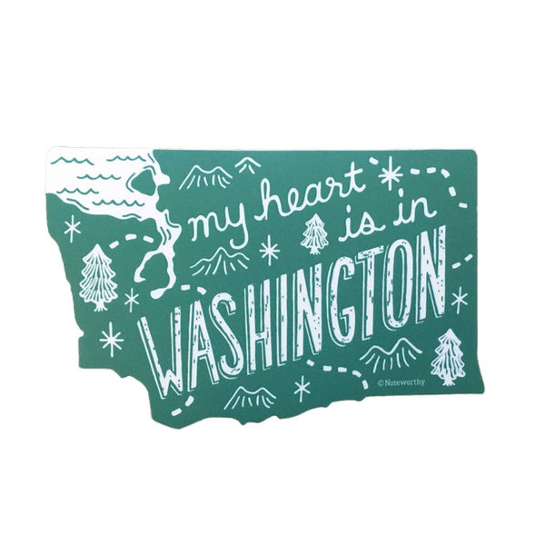 Washington State Sticker - DIGS