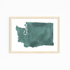 Washington Watercolor Print - DIGS