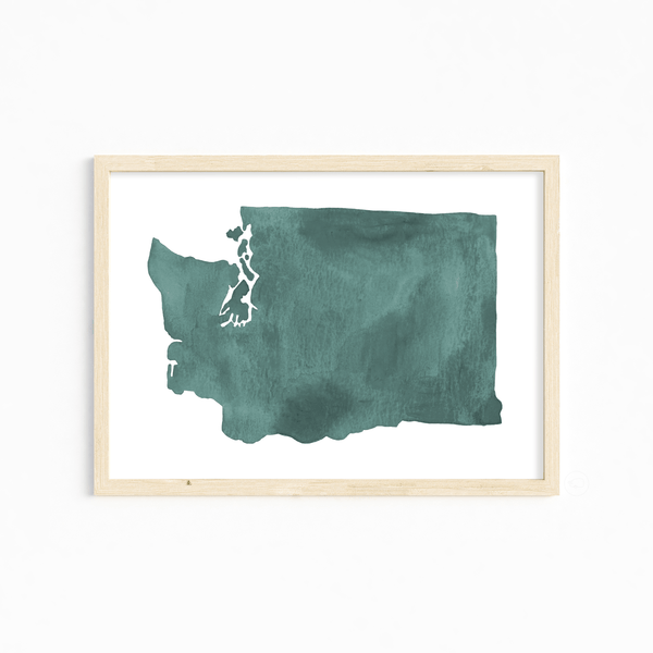 Washington Watercolor Print - DIGS