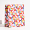 Watercolor Colorful Hearts Gift Bags - DIGS