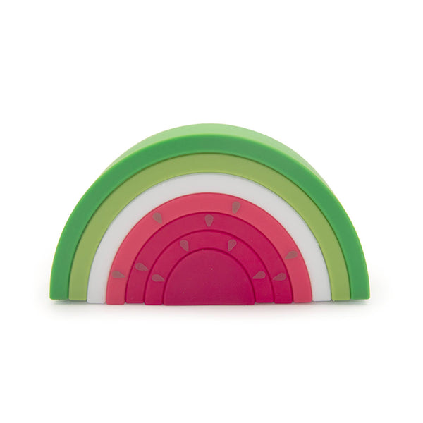 Watermelon Silicone Baby Stacking Toy - DIGS