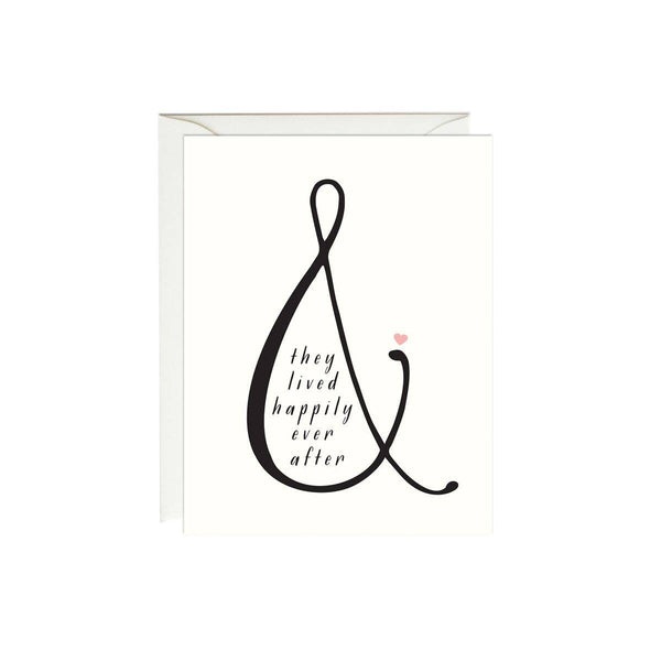 Wedding Ampersand Card - DIGS