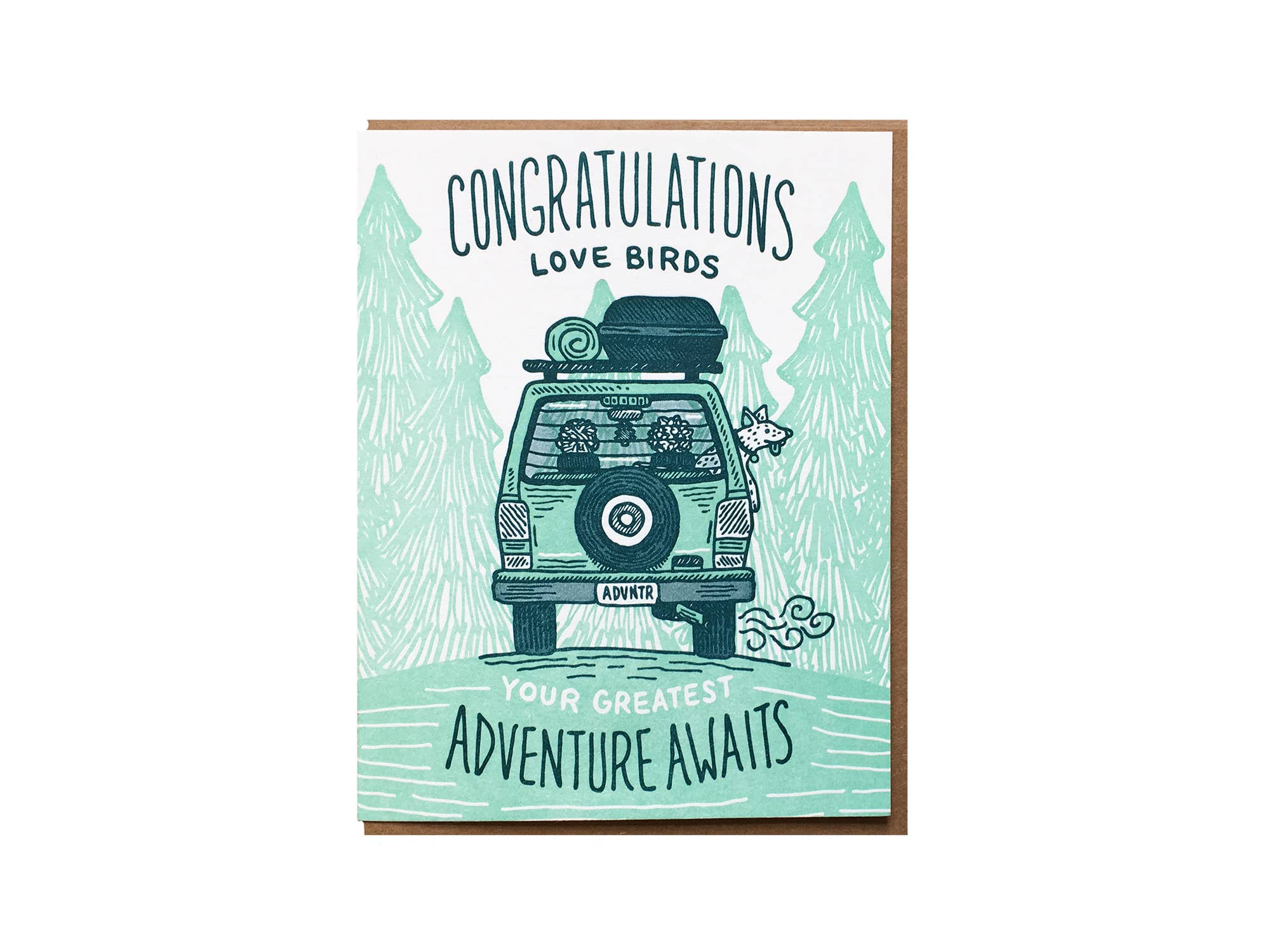 Wedding Congratulations Adventure Card - DIGS