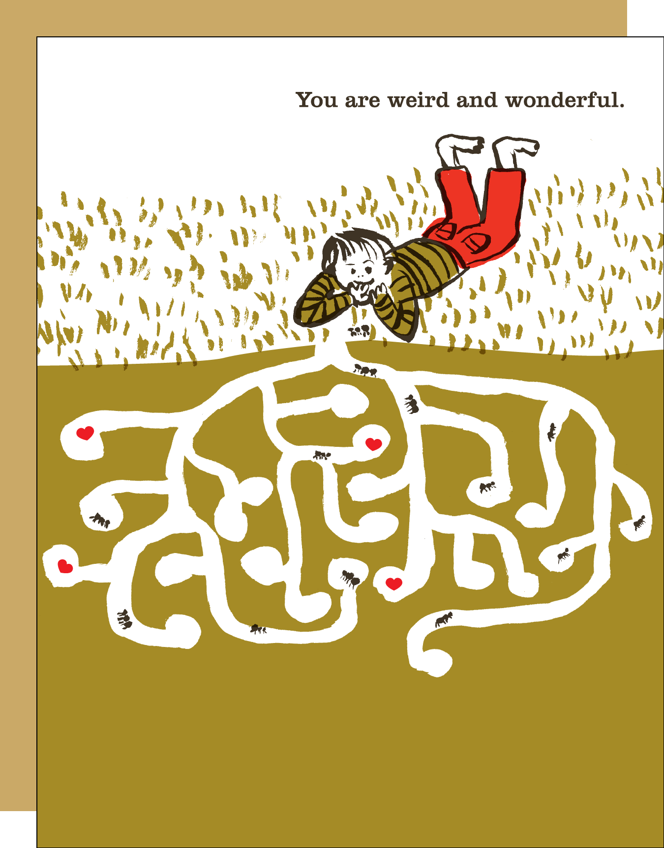 Weird and Wonderful Card - DIGS