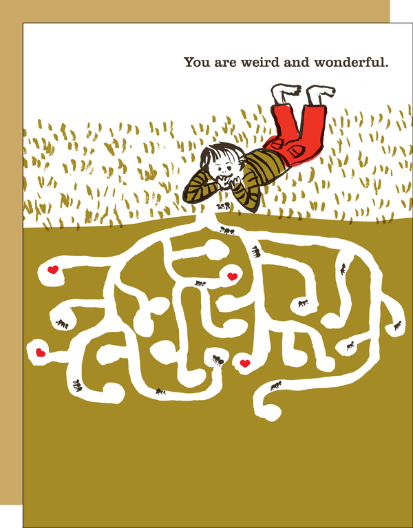 Weird and Wonderful Card - DIGS