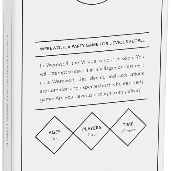 Werewolf Card Game - DIGS
