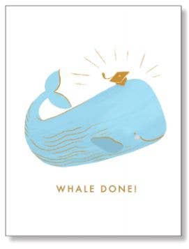 Whale Done Grad Card - DIGS