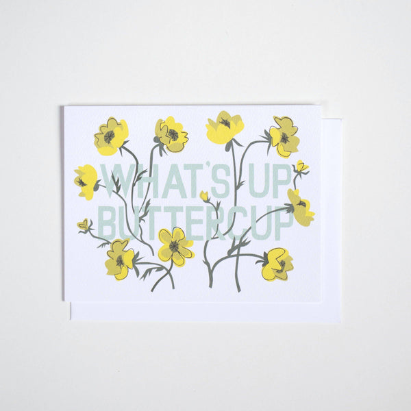 What's up Buttercup? Note Card - DIGS