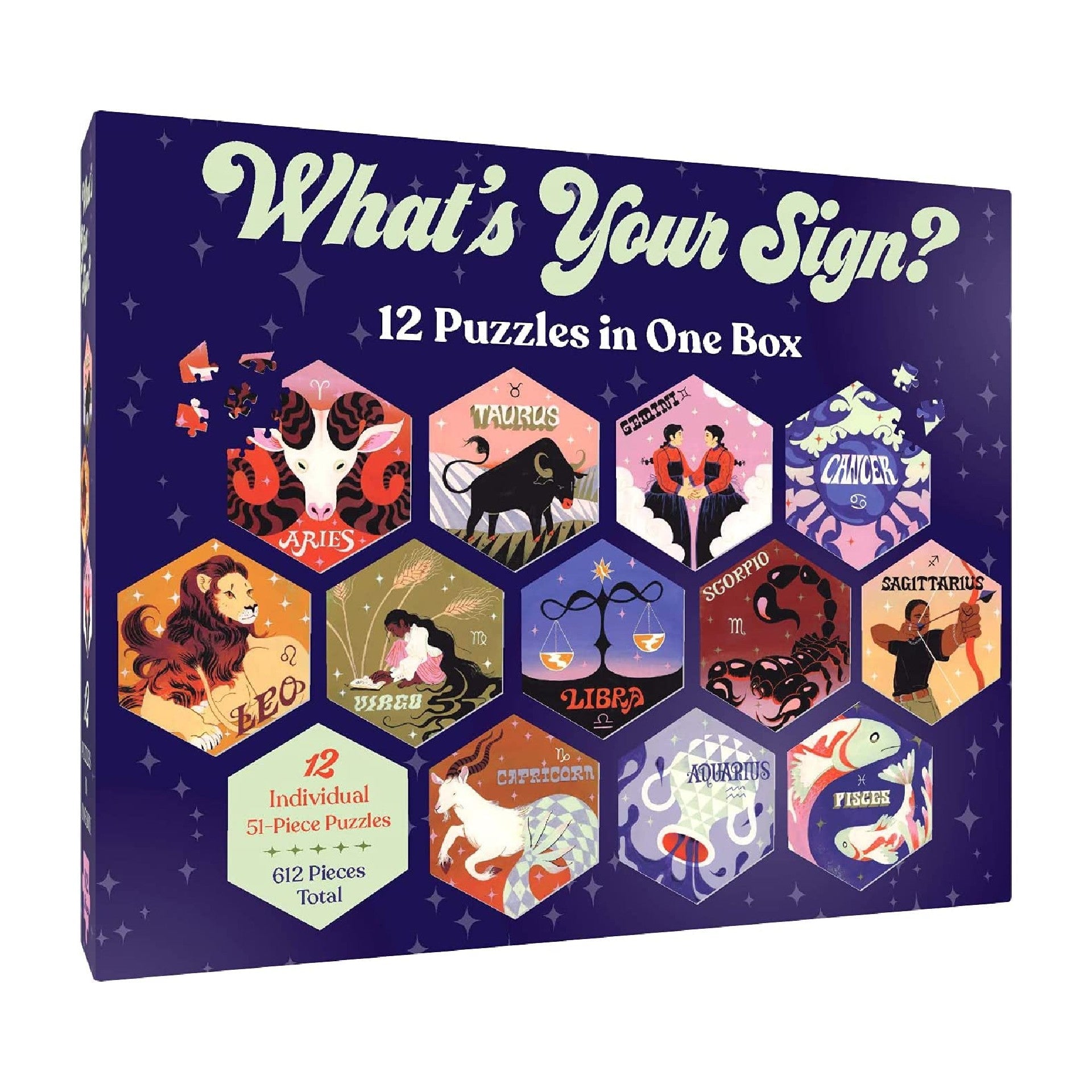 What's Your Sign 12 Puzzles - DIGS