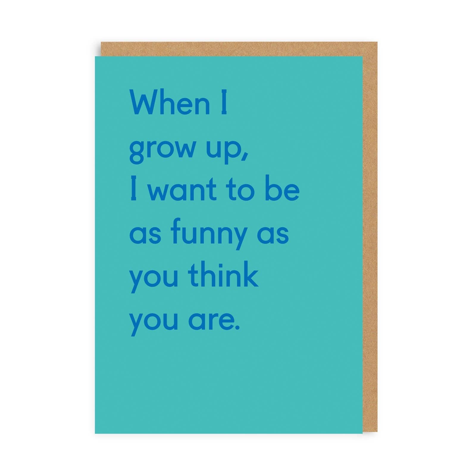 When I Grow Up Greeting Card - DIGS