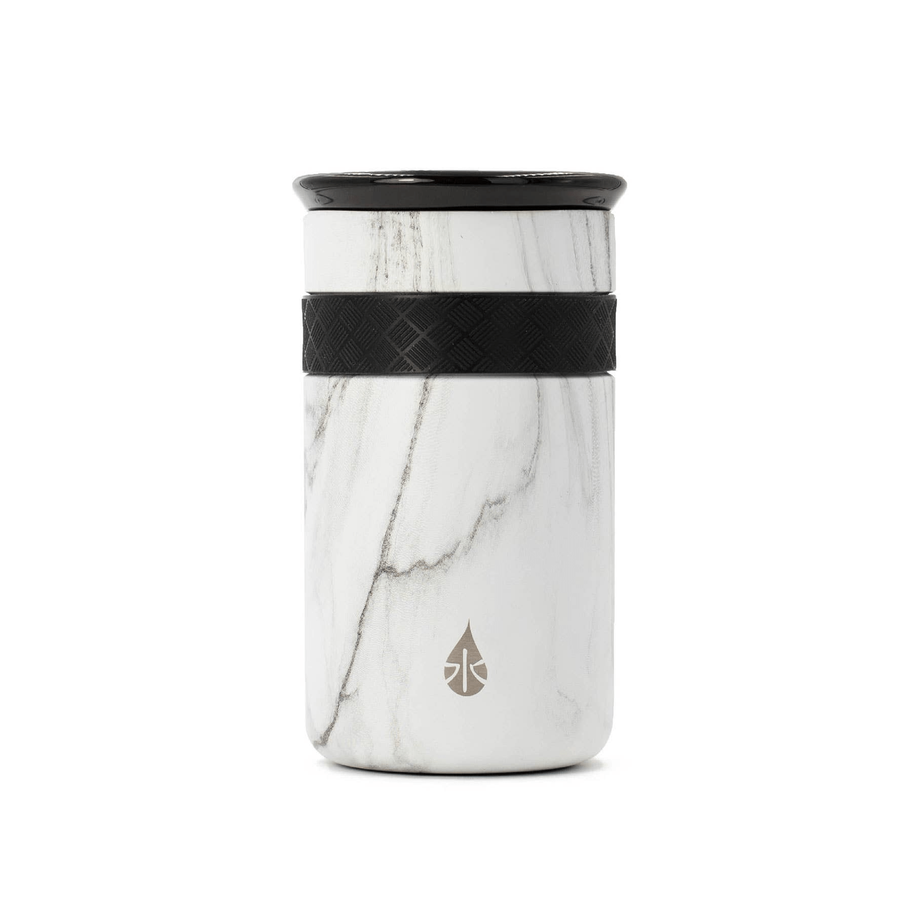 White Marble Travel Tumbler - DIGS