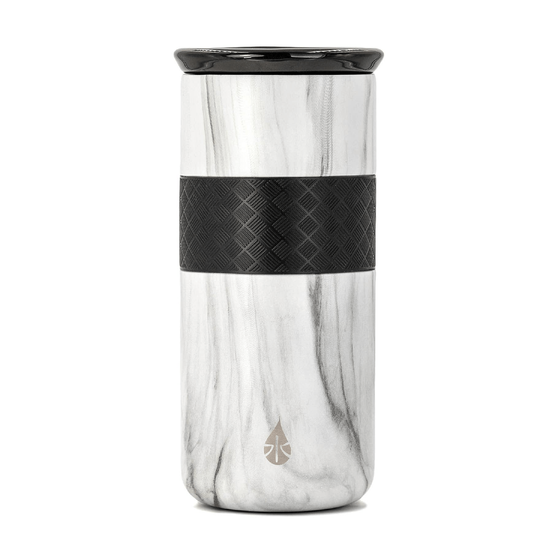 White Marble Travel Tumbler - DIGS