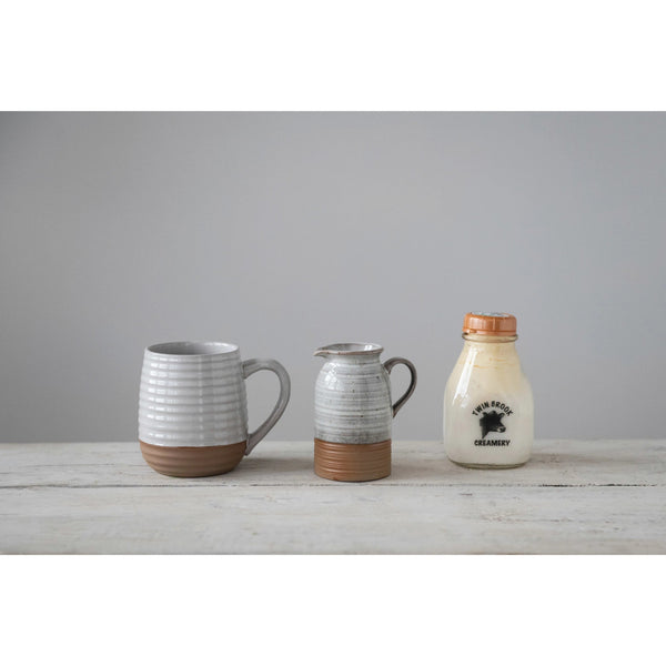 White Reactive Glaze Mug - DIGS