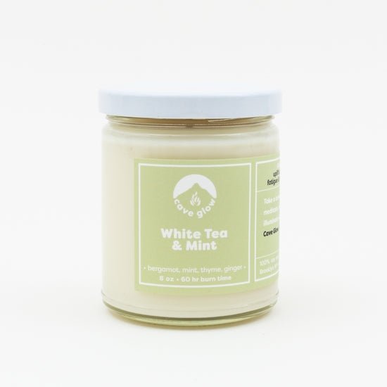 White Tea & Mint 8oz Candle - DIGS