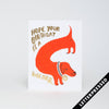 Wiener Birthday Card - DIGS