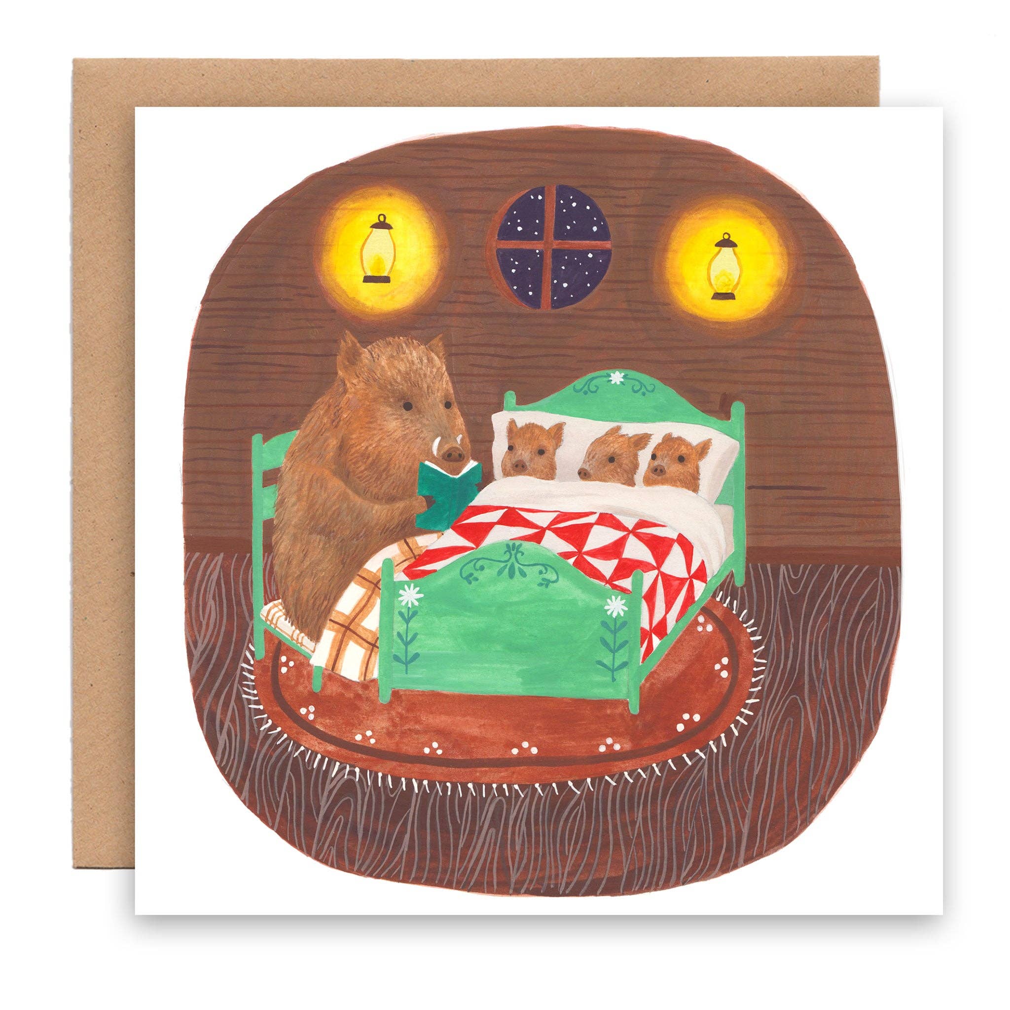 Wild Boar Family Card - DIGS