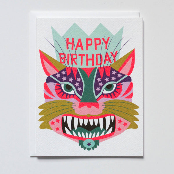 Wild Tiger with Birthday Hat - DIGS