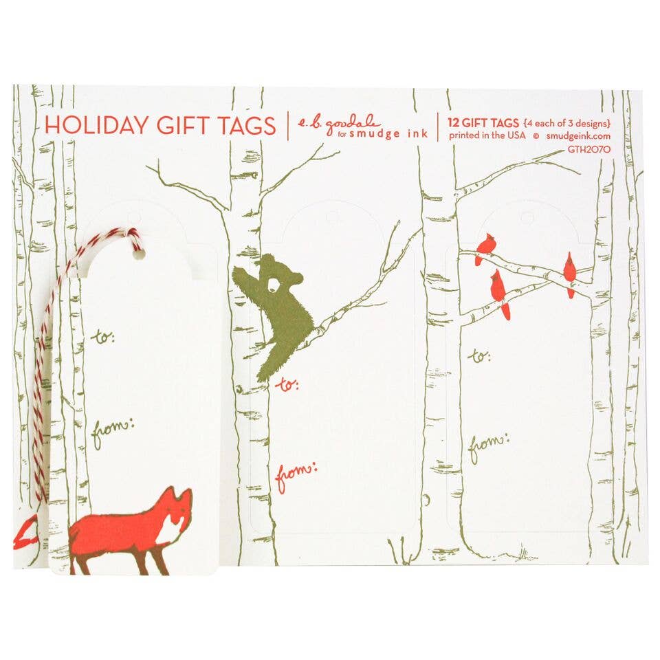 Winter Animals Gift Tags - DIGS