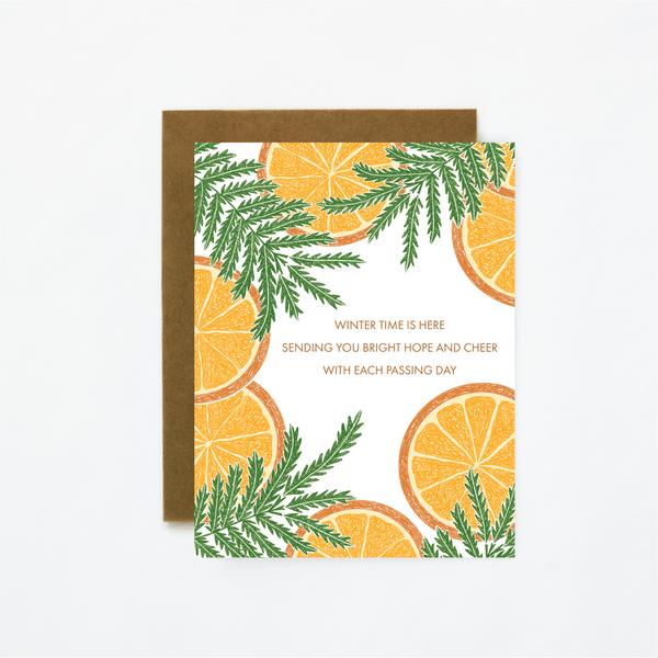 Winter Citrus Card - DIGS