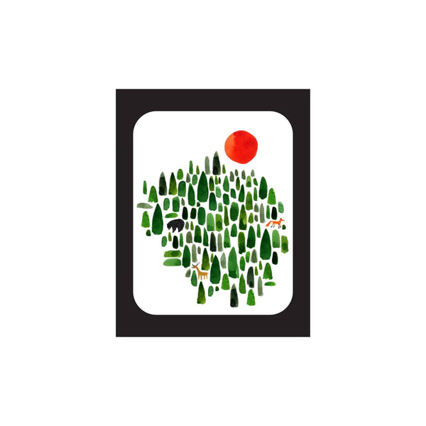 Winter Forest Boxed Holiday Cards - DIGS