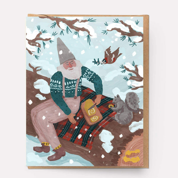 Winter Greetings Holiday Card - DIGS
