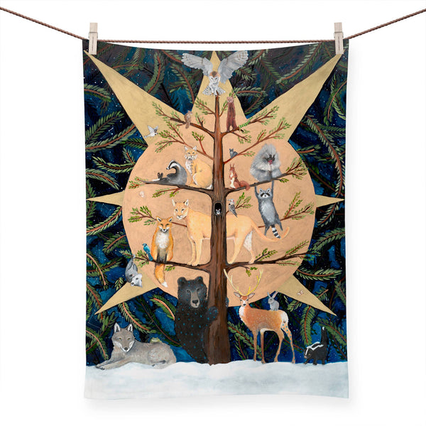 Winter Solstice Dream Tea Towel - DIGS