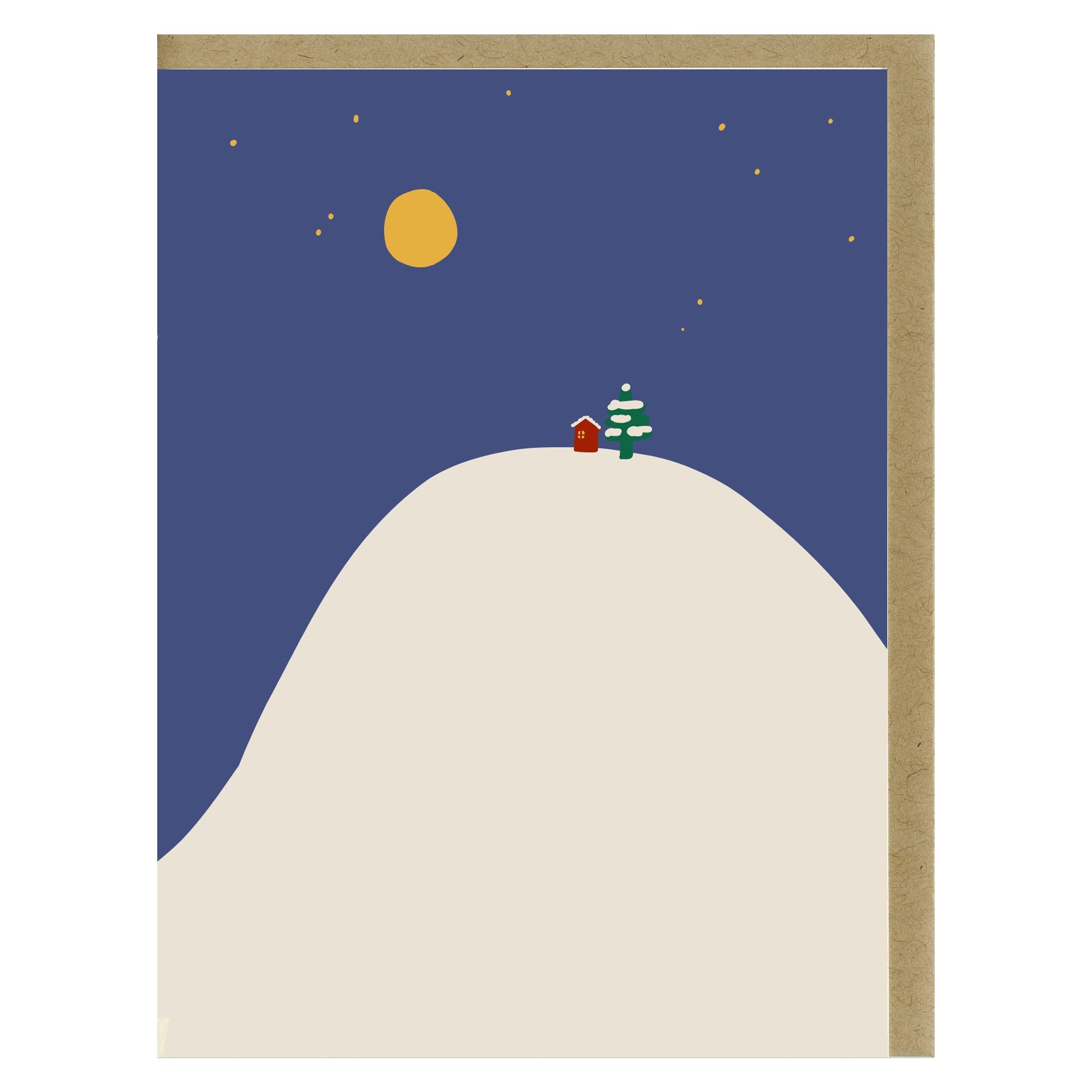 Winter Moon Card