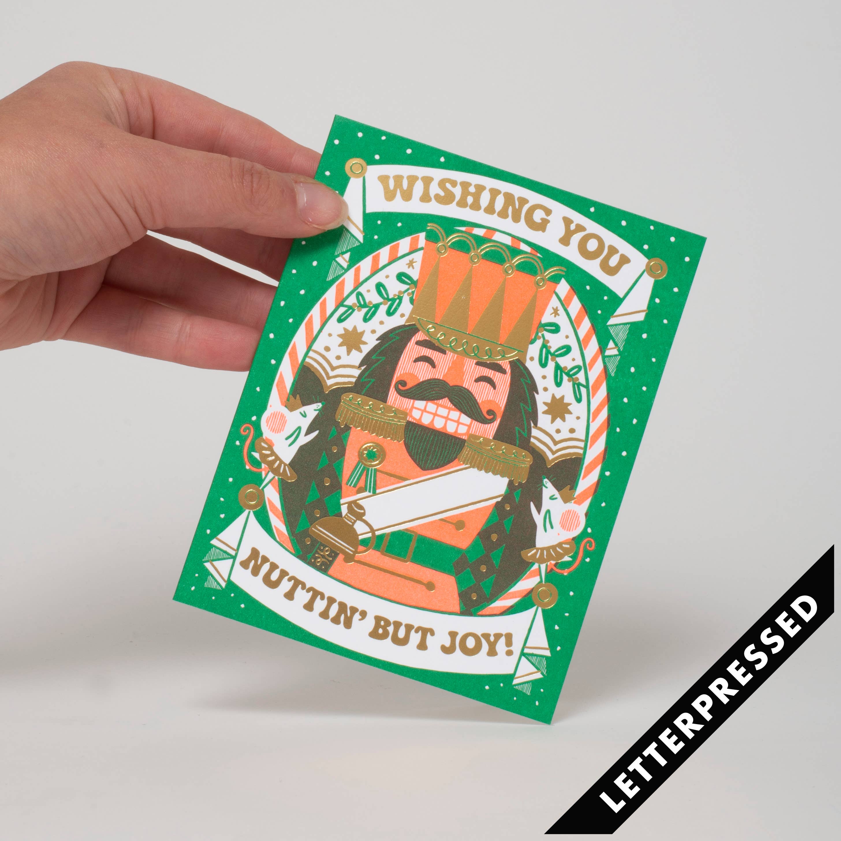 Wishing Joy Nutcracker Card - DIGS