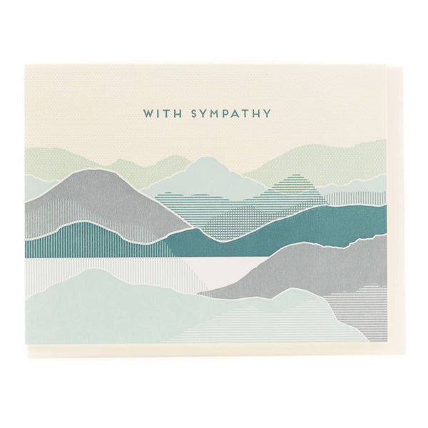 With Sympathy Coastal Card - DIGS