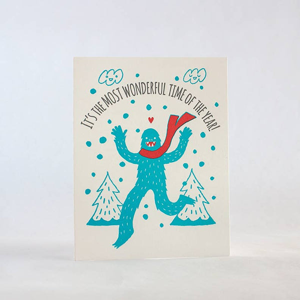 Wonderful Time Big Foot Card - Set of 8 - DIGS