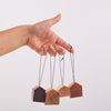 Wood House Ornament - DIGS