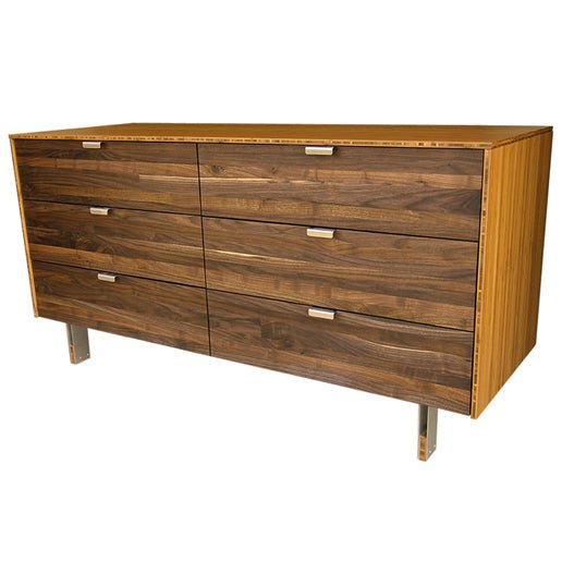 Wood Stripe Dresser, Long - DIGS