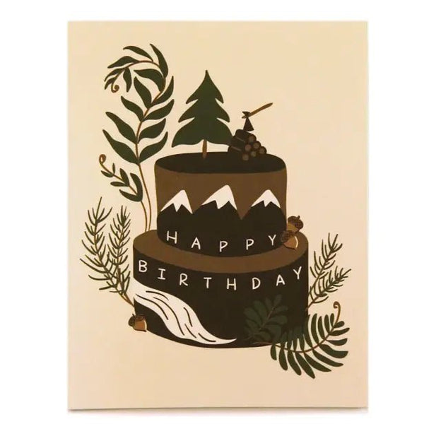 Woodland Birthday Card - DIGS