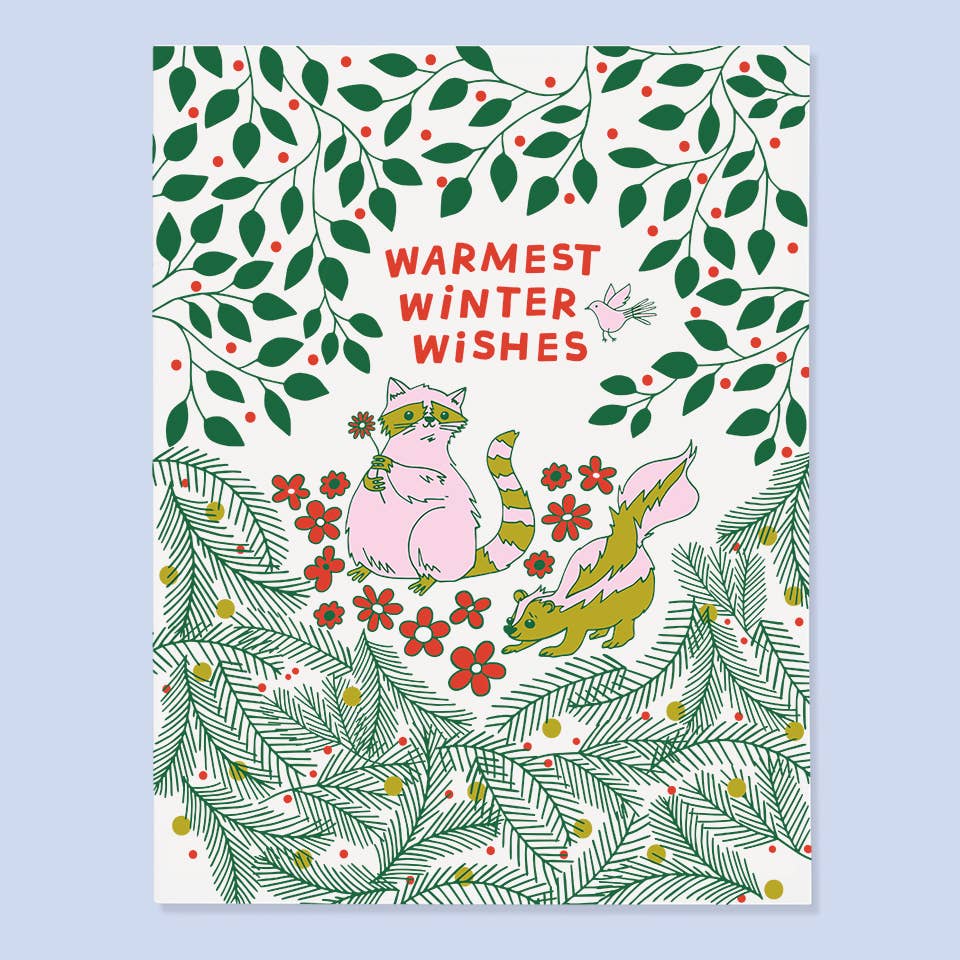 Woodland Winter Card - DIGS