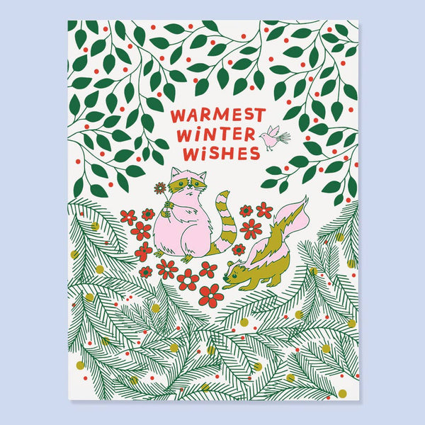 Woodland Winter Card - DIGS