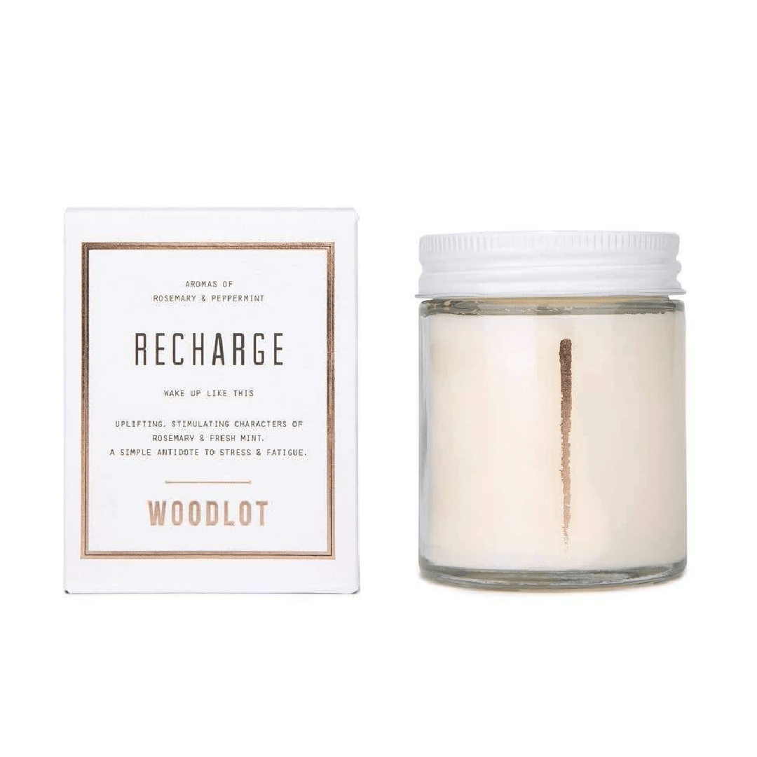 Woodlot Recharge 8oz Candle - DIGS