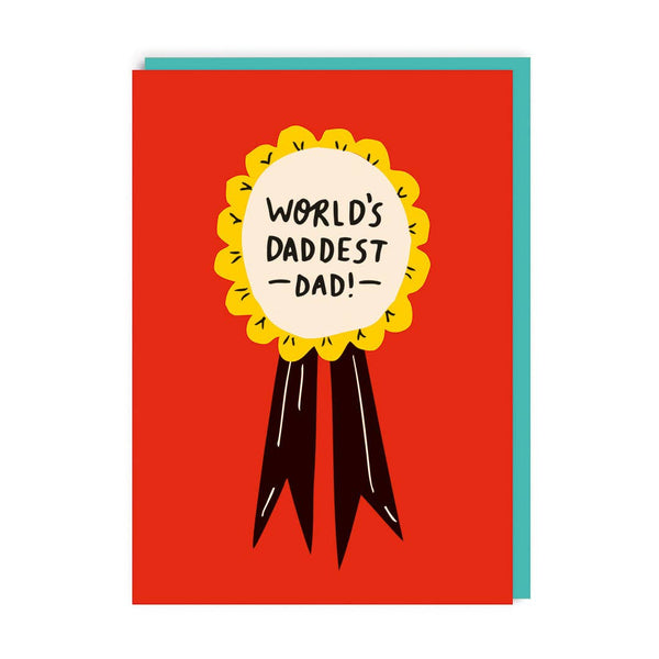 World's Daddest Dad Father's Day Card - DIGS