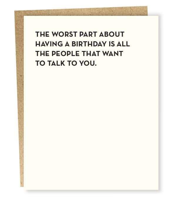 Worst Part Card - DIGS