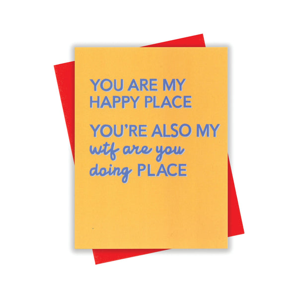 Happy Place Love Card