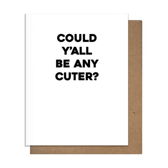 Y'all Cute Wedding Card - DIGS