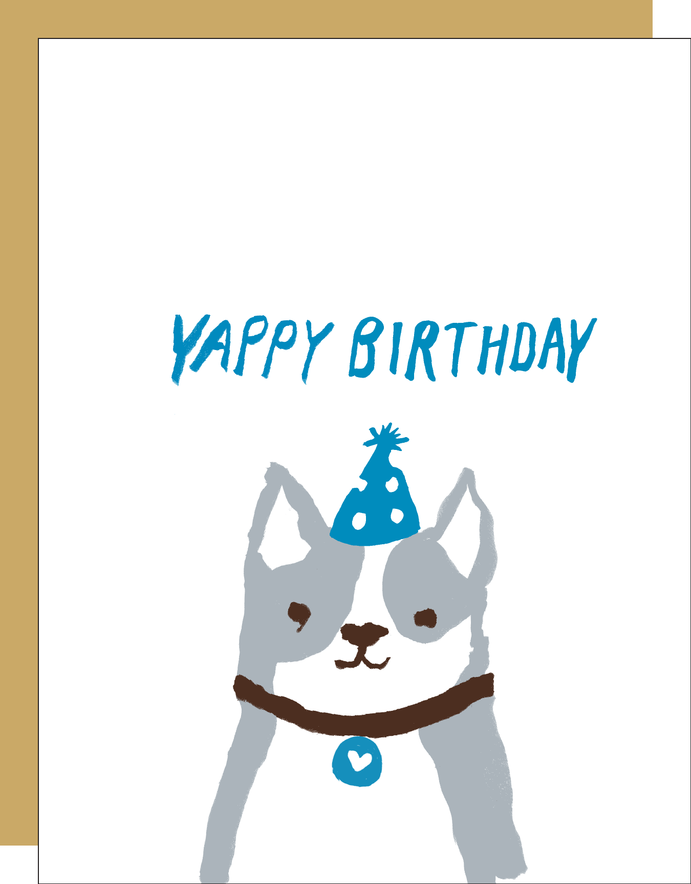 Yappy Birthday Card - DIGS