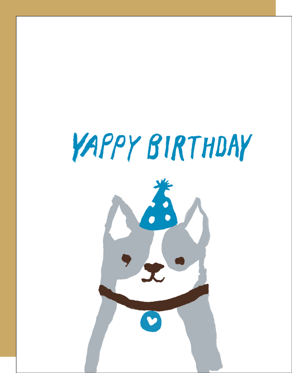 Yappy Birthday Card - DIGS