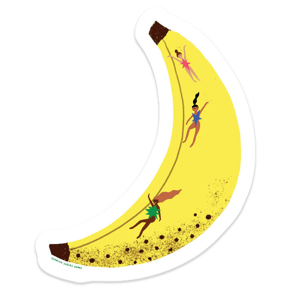 Yellow Banana Rama Sticker - DIGS