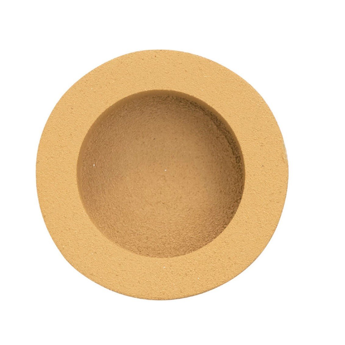 Yellow Textured Metal Tealight Holder - DIGS