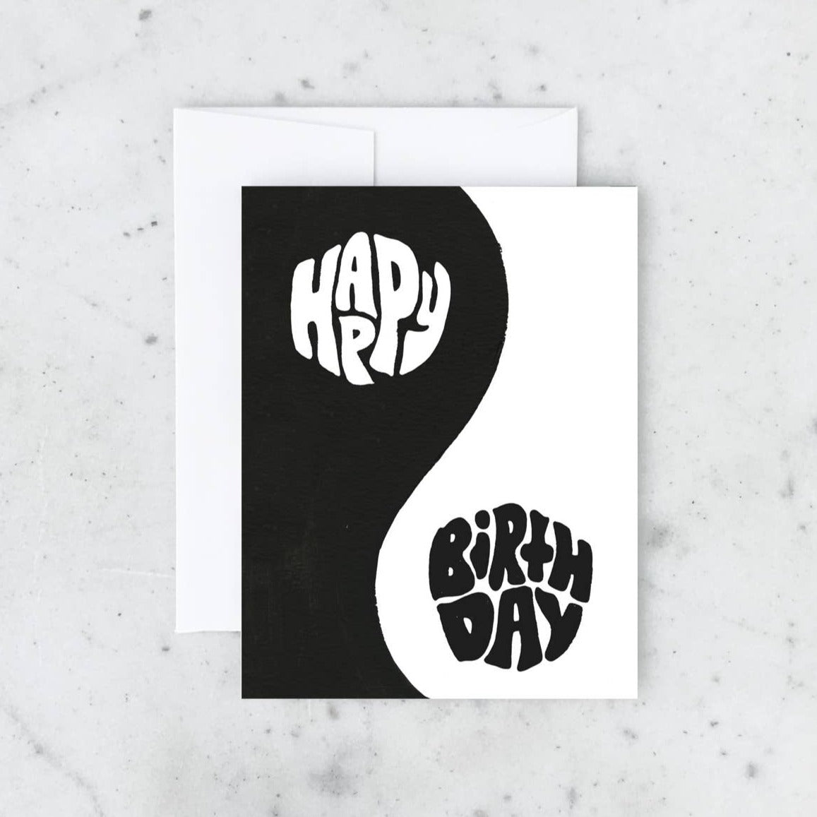 Yin Yang Birthday Card - DIGS