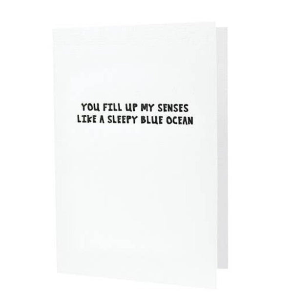 You Fill Up My Senses Card - DIGS