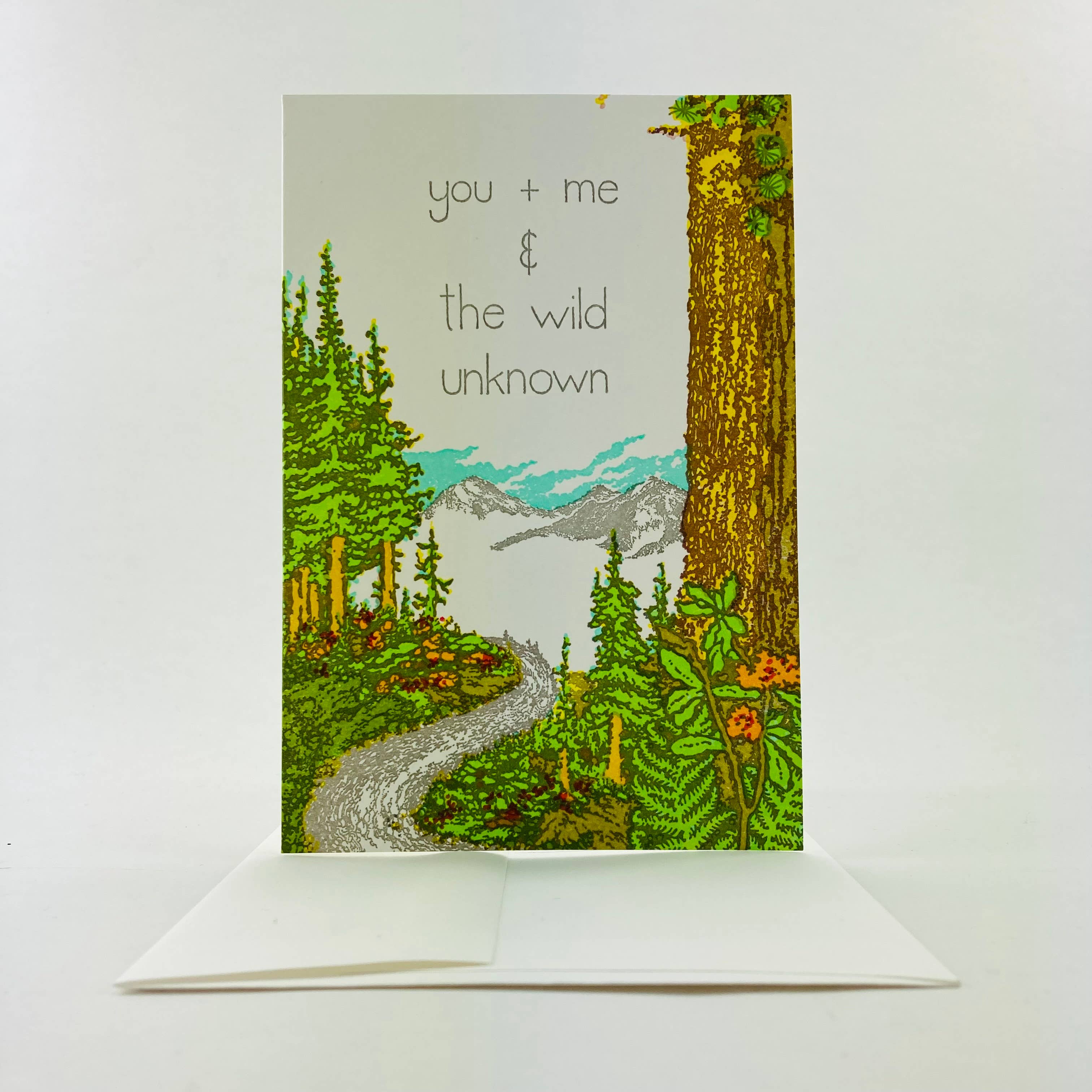 You + Me and the Wild Unknown Card - DIGS