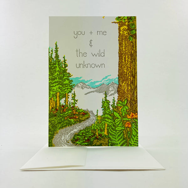 You + Me and the Wild Unknown Card - DIGS