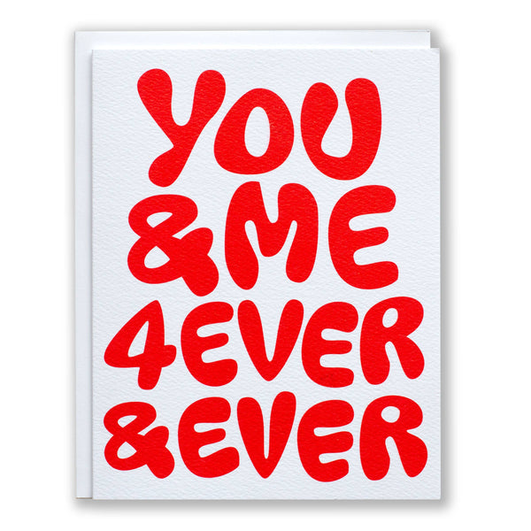 You & Me Forever Love Card - DIGS