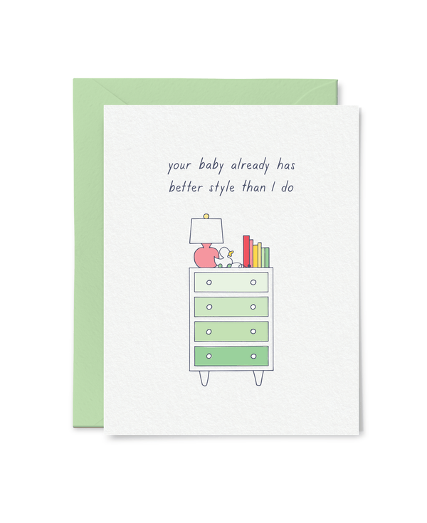 Your Stylish Baby Card - DIGS